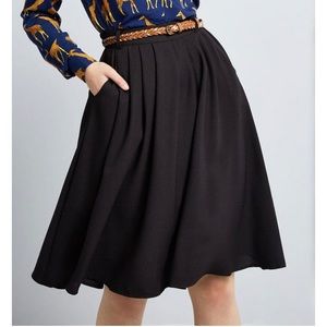 ModCloth Breathtaking Tiger Lilies Skirt